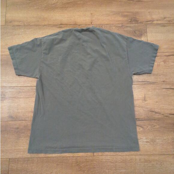 VTG Volcom Stone Men's XL Shirt Skater Punk Spellout Faded Distressed Gray Y2K - Picture 7 of 8